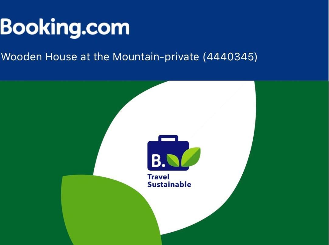Paránimfoi Wooden House At The Mountain-Private 게스트하우스 외부 사진