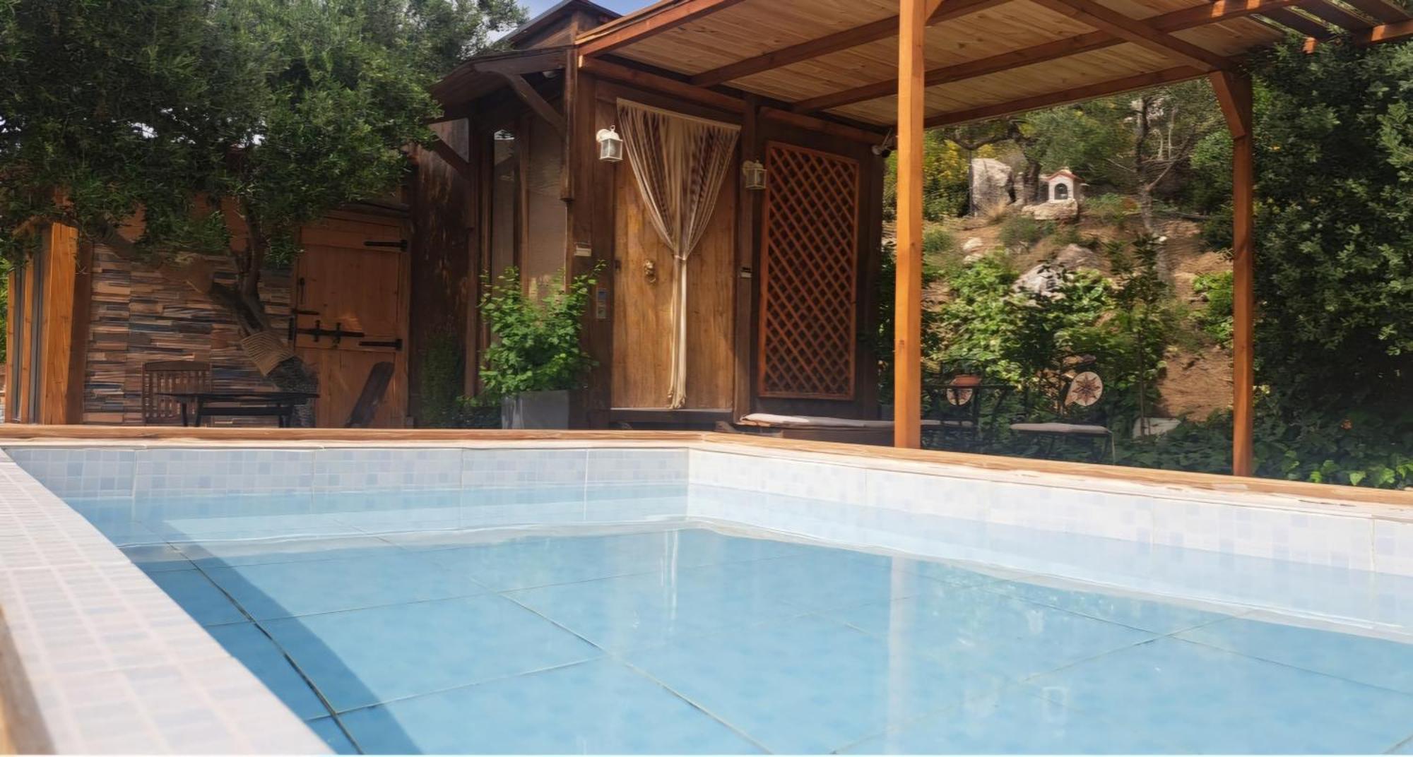Paránimfoi Wooden House At The Mountain-Private 게스트하우스 외부 사진